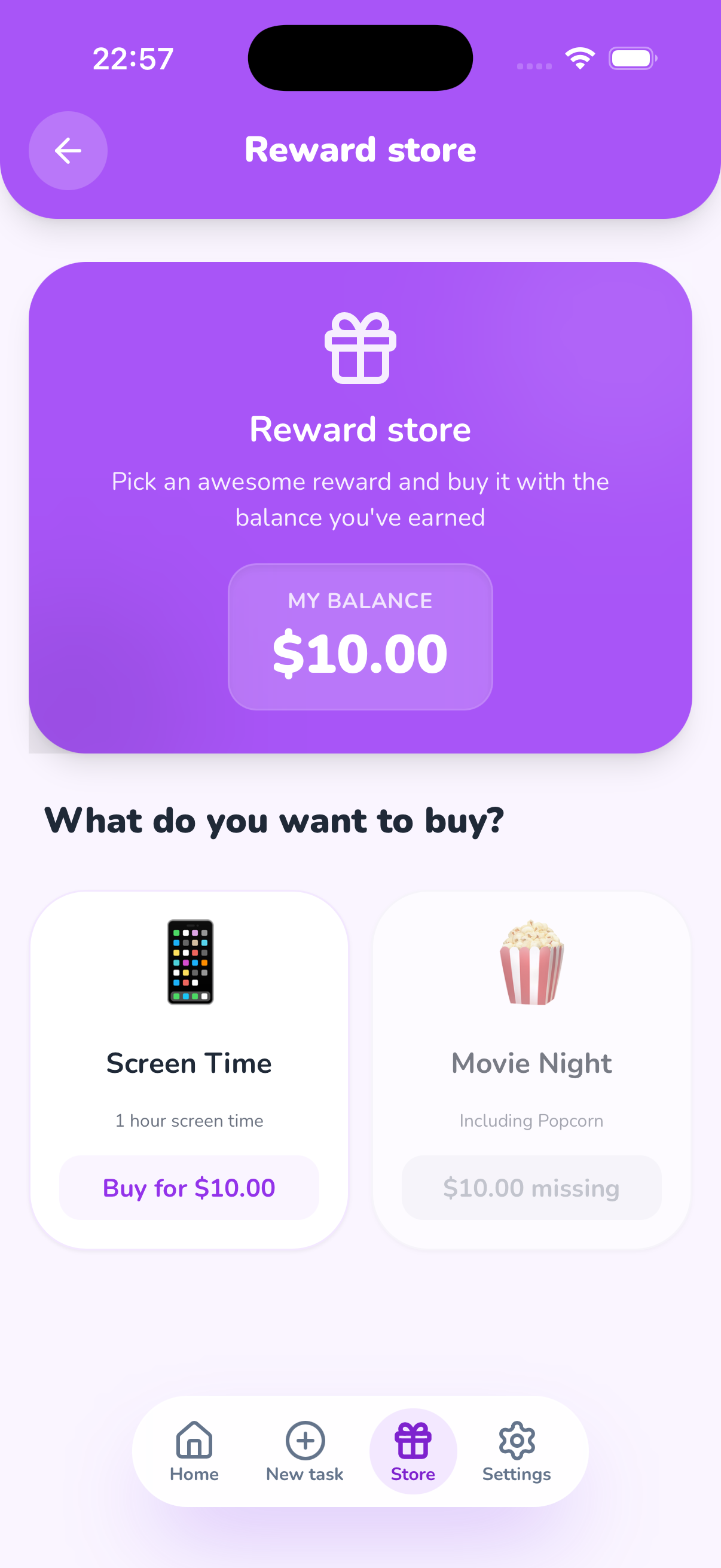 Taskids App Screen 10